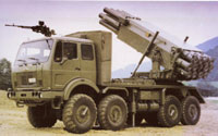 Click for MLRS M-87 'Orkan' larger image